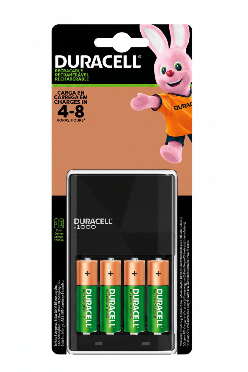 Cargador Duracell Con 4 Pilas AA - Colmenero Shop