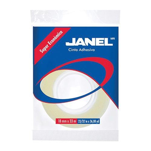 Cinta Adhesiva Transparente Janel 18x33 Mod. 255 - Colmenero Shop