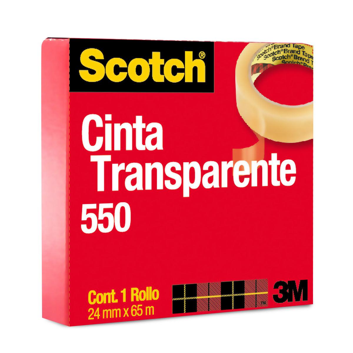 Cinta adhesiva transparente Scotch 24X65 N° 550 - Colmenero Shop