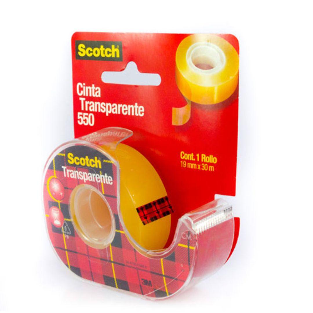 Cinta Adhesiva y despachador 550 Transp Scotch 3m 12x30 - Colmenero Shop