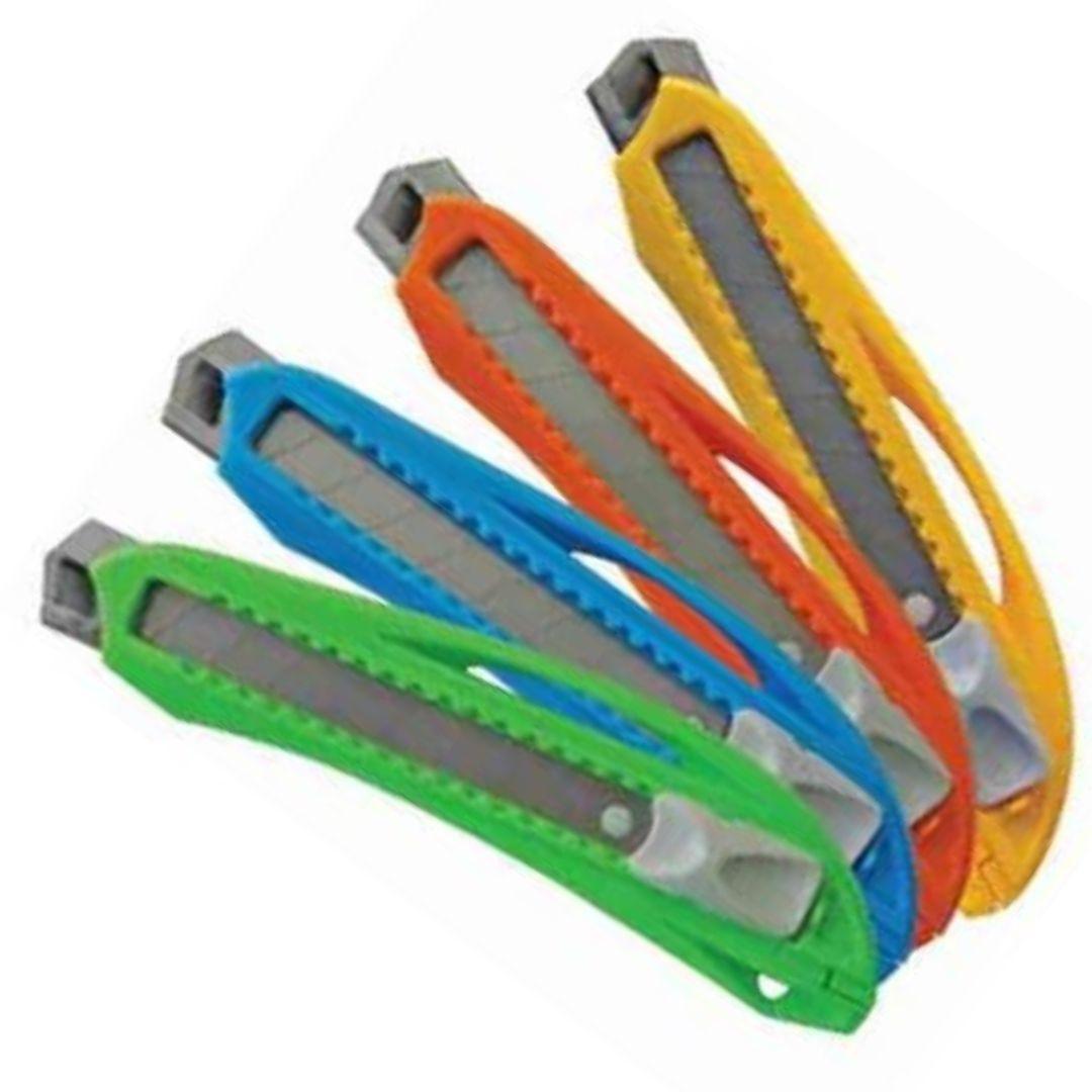 Cutter Alma de Metal Reforzado 18mm Mae CPAM-G - Colmenero Shop