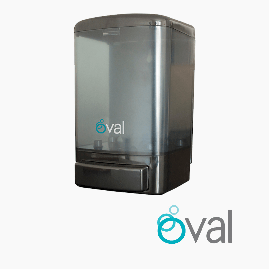 Despachador de jabon liquido y gel Oval 1lt - Colmenero Shop