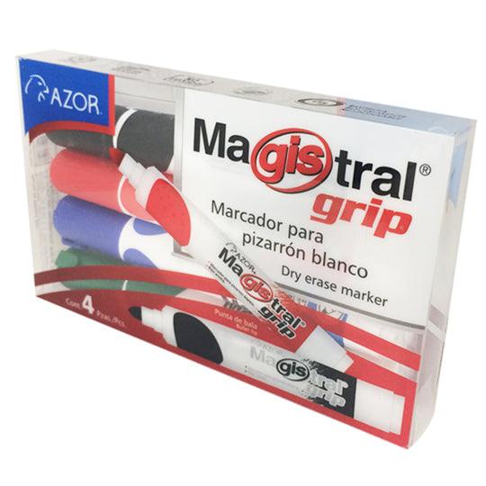 Marcador Magistral Grip Surt. C/4 - Colmenero Shop