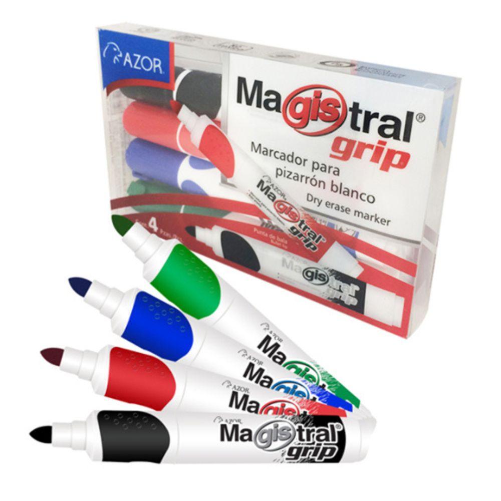 Marcador Magistral Grip Surt. C/4 - Colmenero Shop