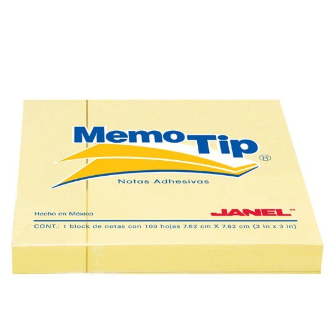 Block memo tip Janel 3x3 - Colmenero Shop