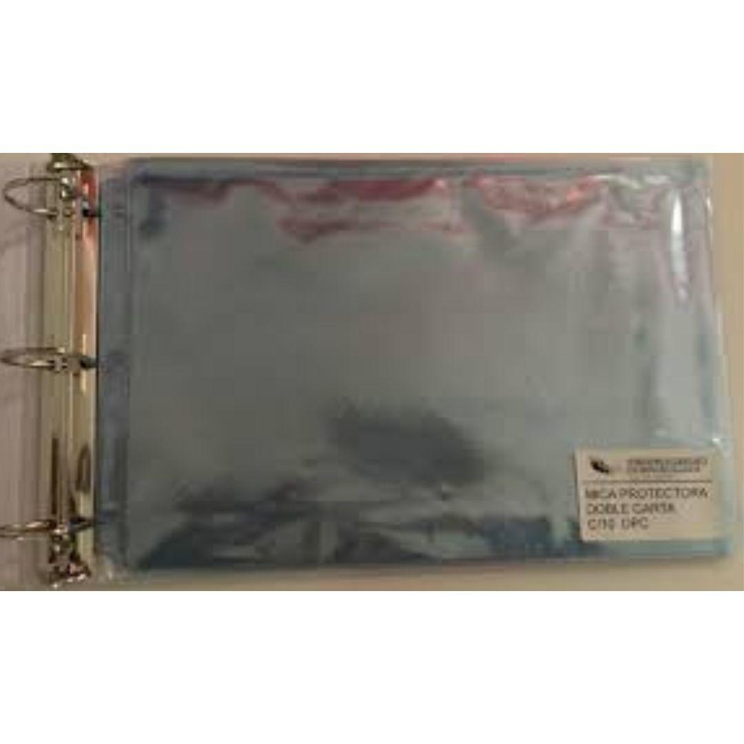 Protector de hojas doble carta DPC C/10 Tabloide - Colmenero Shop