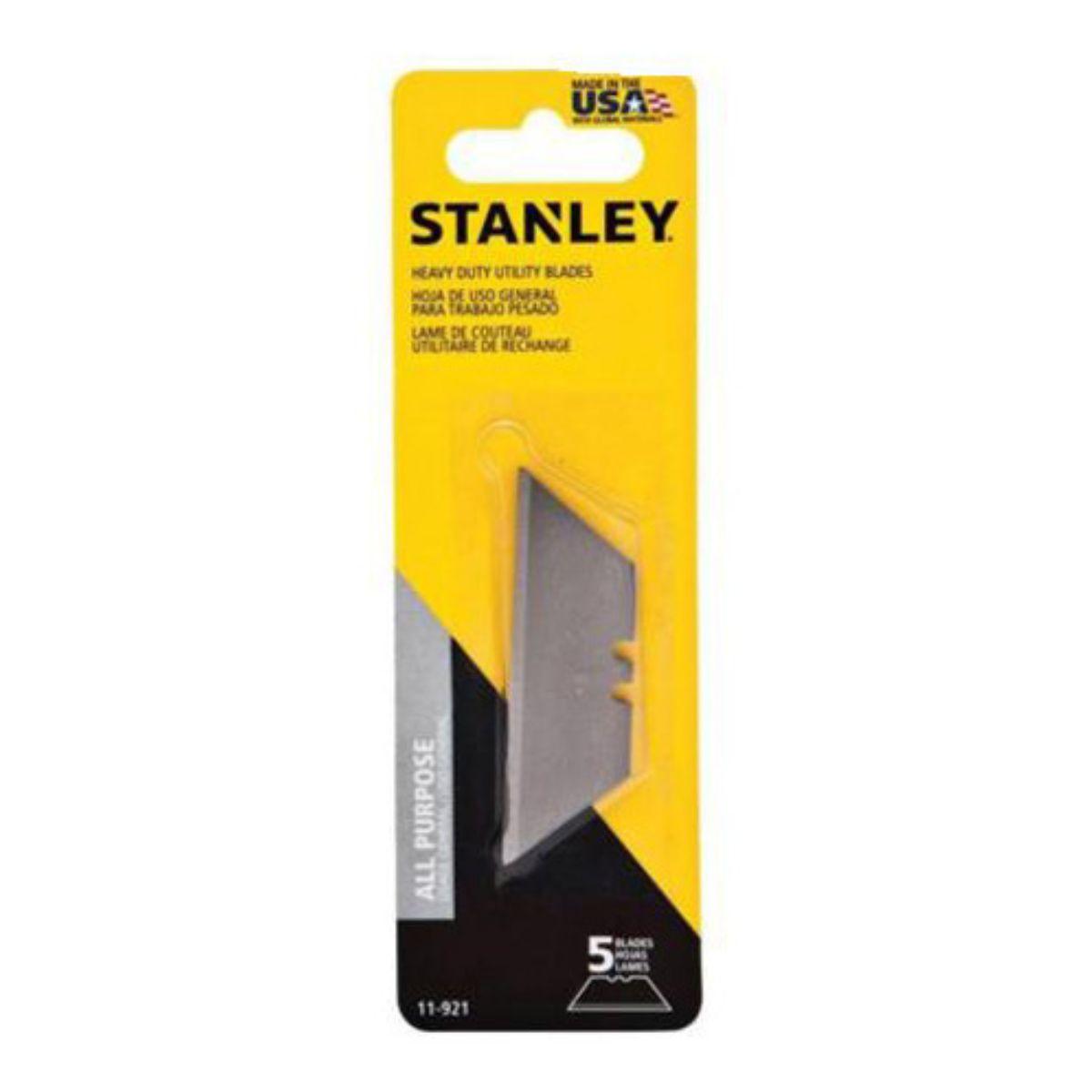 Navaja Repuesto Stanley-Bostitch 11-921 | Acero Carbono 5 Pzas
