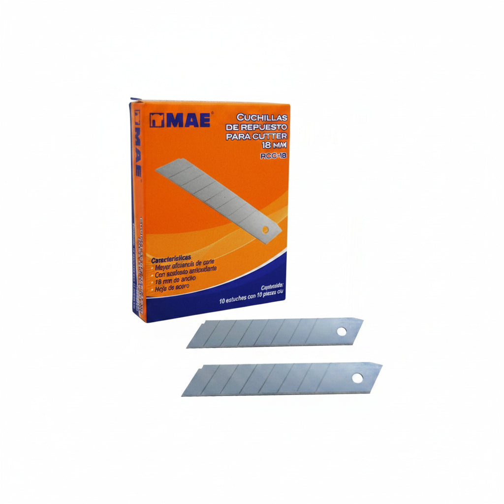 Tubo de Navaja para Cutter Grande 18 mm Mae - Colmenero Shop