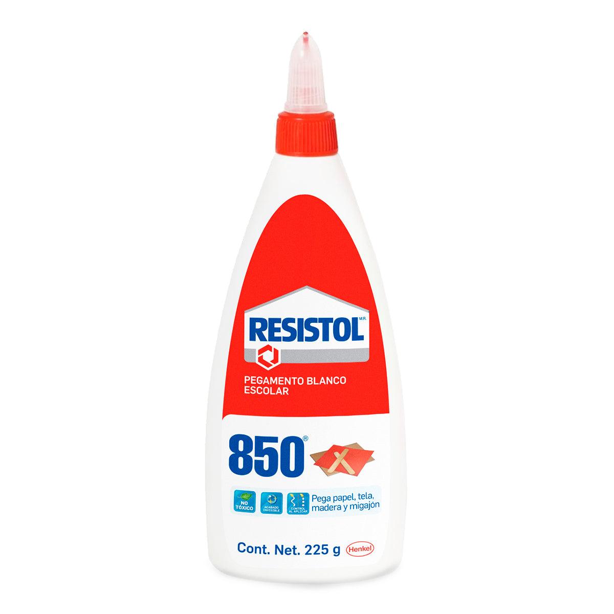 Pegamento Blanco Resistol 850 de 225g Madera y Papel | Mayoreo B2B