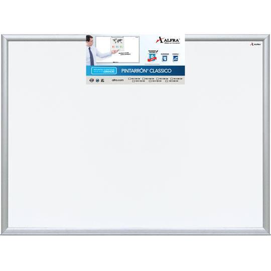 Pizarron Blanco Clasico De 40x60cm Alfra 6301 - Colmenero Shop