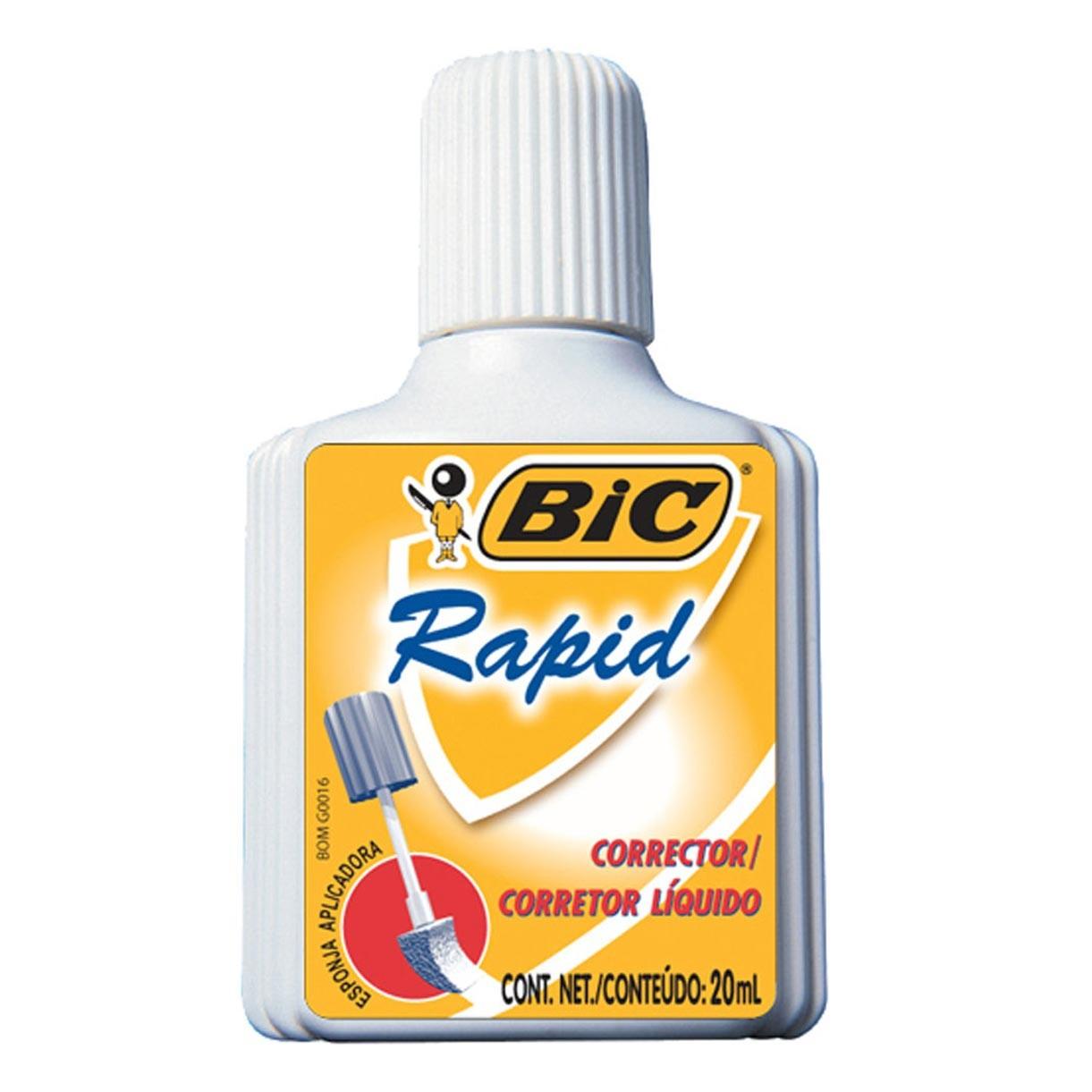 Corrector Liquido Bic Rapid WOQD10 - Colmenero Shop