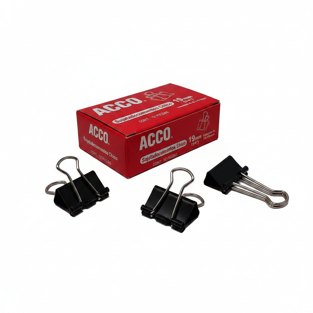Sujetadocumentos Acco chico 19mm P2462 - Colmenero Shop