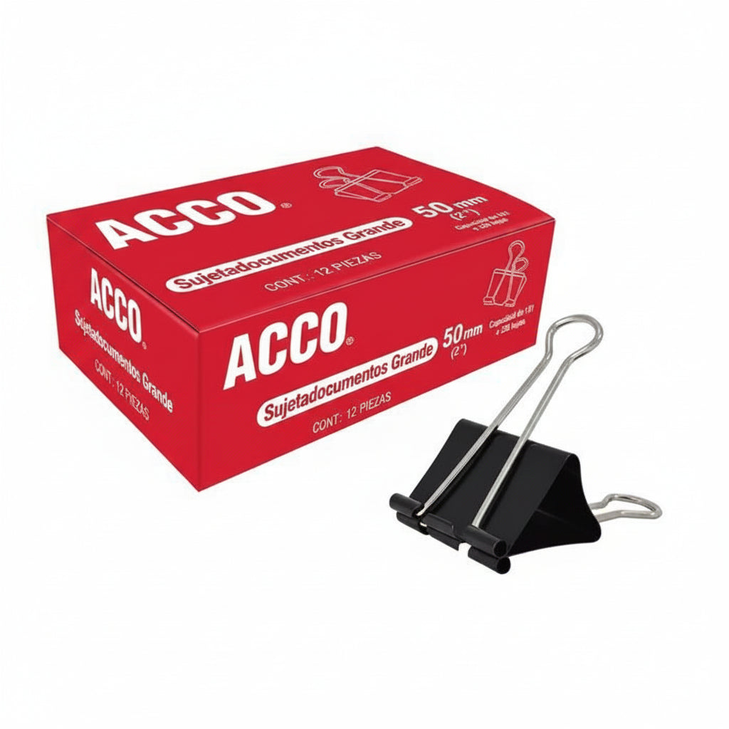 Sujetadocumentos Acco grande 50mm P2464 - Colmenero Shop