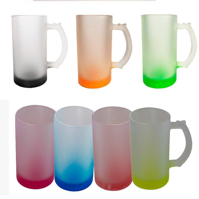 Tarro 16oz Satinado para Sublimar 6 piezas - Colmenero Shop