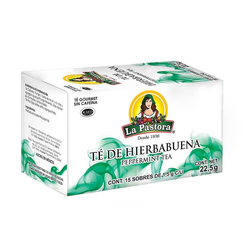 Té La Pastora de 15 sobres de 1.5 g c/u - Colmenero Shop