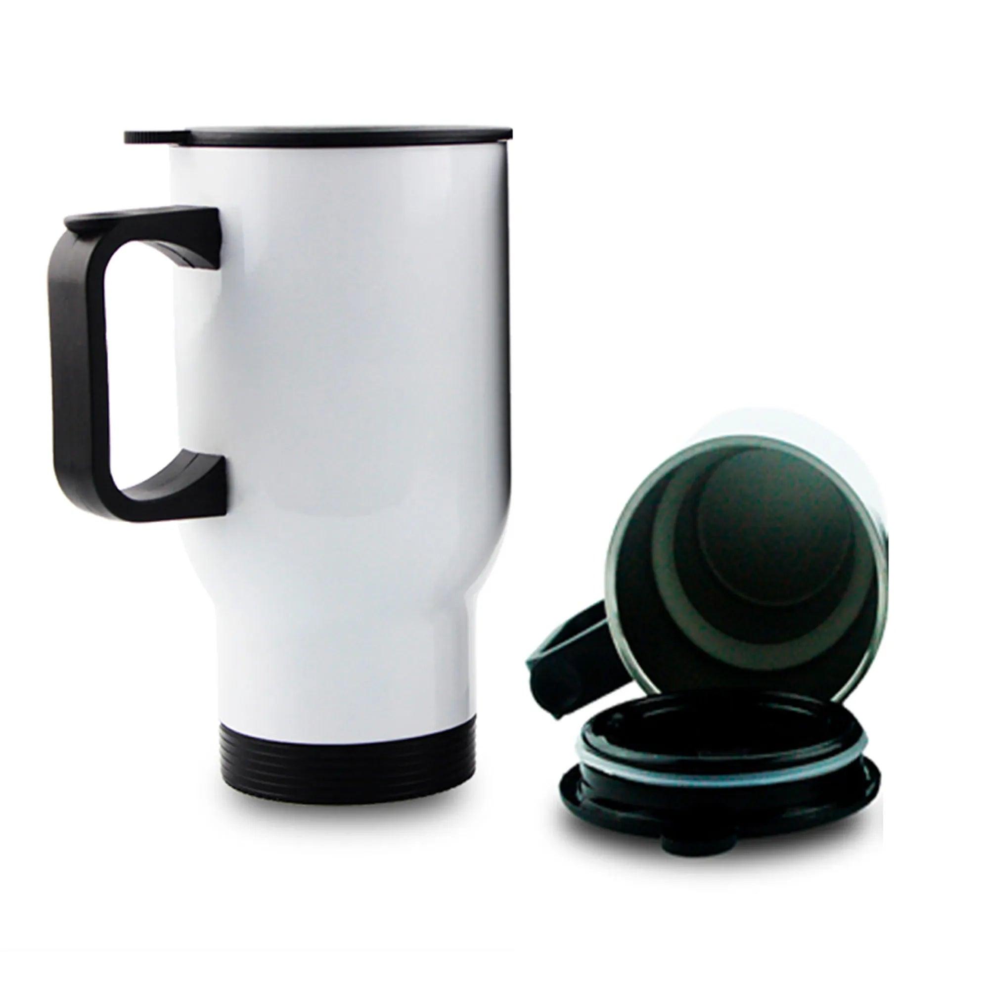Termo Acero auto 14oz Plata TLP - Colmenero Shop