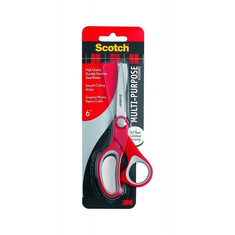 Tijeras Scotch 3M Multiusos 6" (15 cm) | Acero Inoxidable | 1426