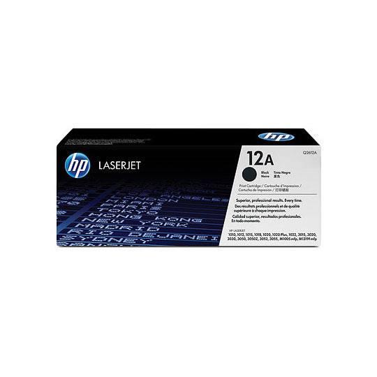 Cartucho De Tóner Negro Hp Q2612a (12a) - Colmenero Shop