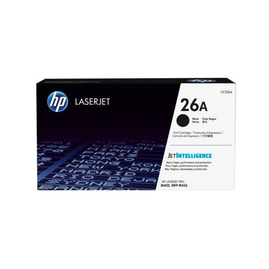 Tóner Original HP 26A Negro (CF226A) | 3,100 Pág | LaserJet Pro