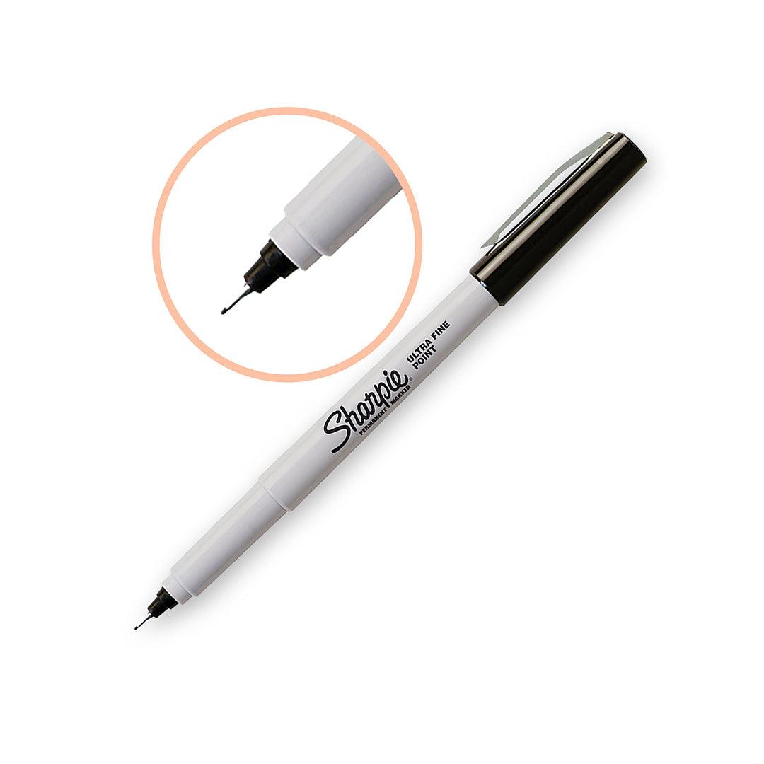Marcador permanente Sharpie ultra fino negro - Colmenero Shop