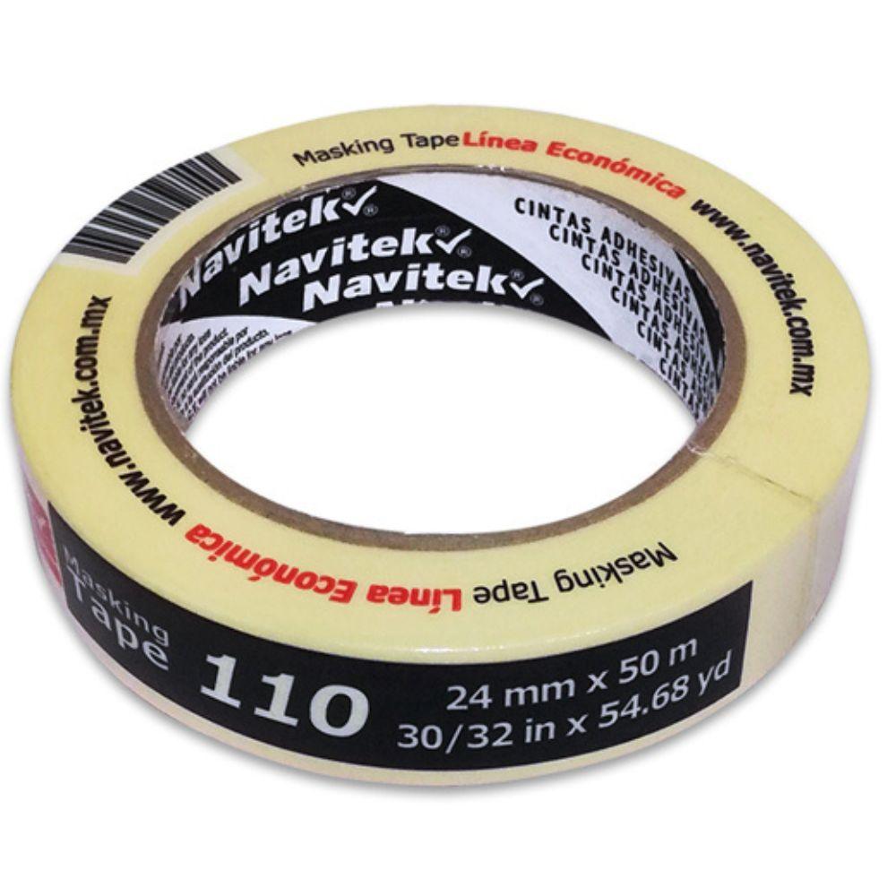 Masking Tape Uso 110 Navitek Color Natural 24 Mm X 50 M - Colmenero Shop