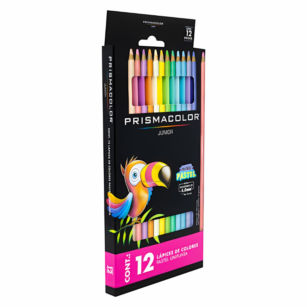 Colores Prismacolor Junior Con 12 Pzs Pastel