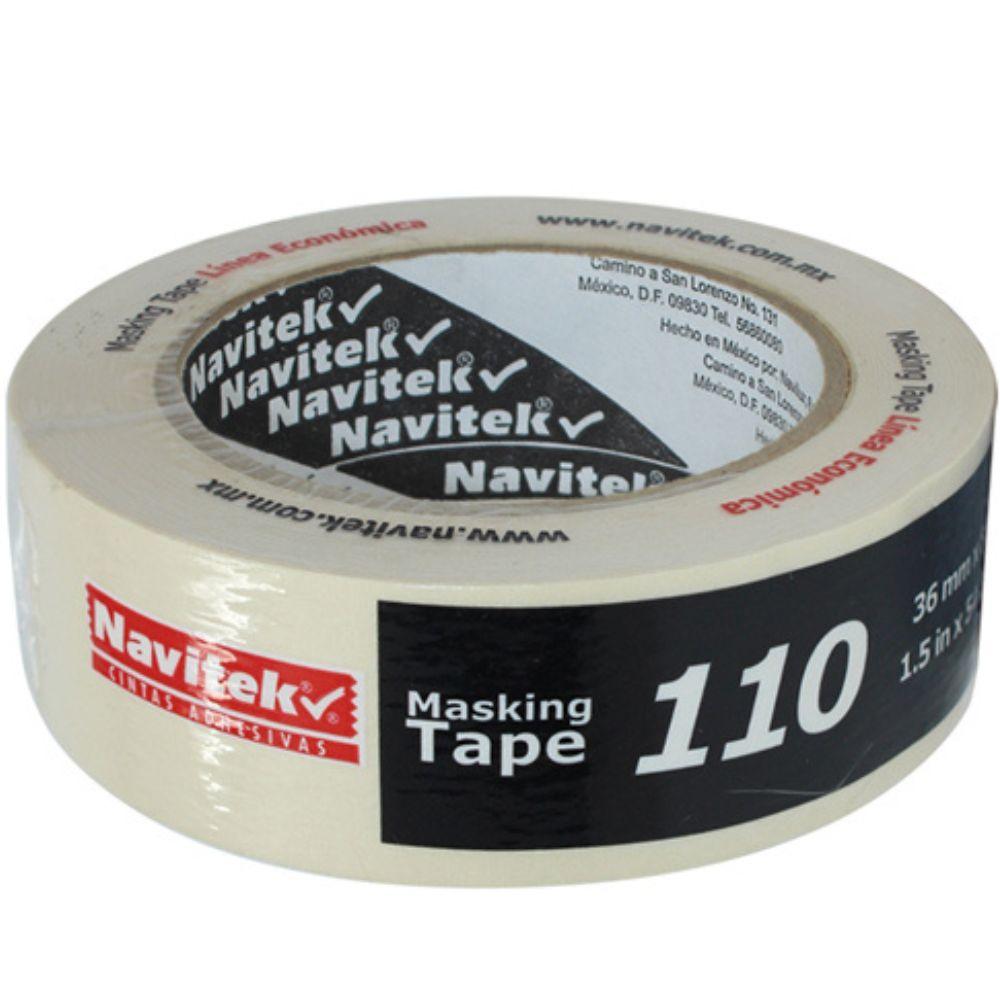Masking Tape Uso 110 Navitek Color Natural 36 Mm X 50 M - Colmenero Shop
