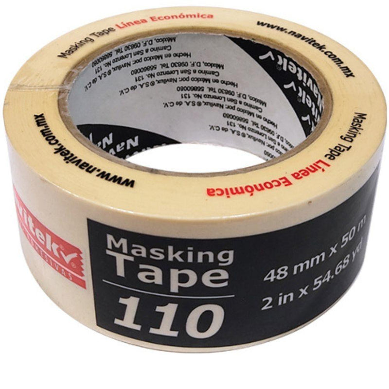 Masking Tape Uso 110 Navitek Color Natural 48 Mm X 50 M