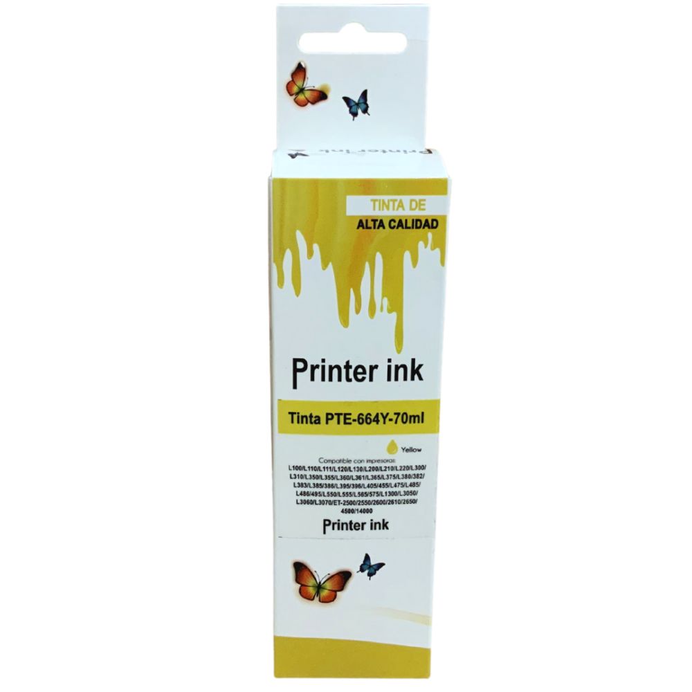 Tinta Compatible Pte-664-70ml