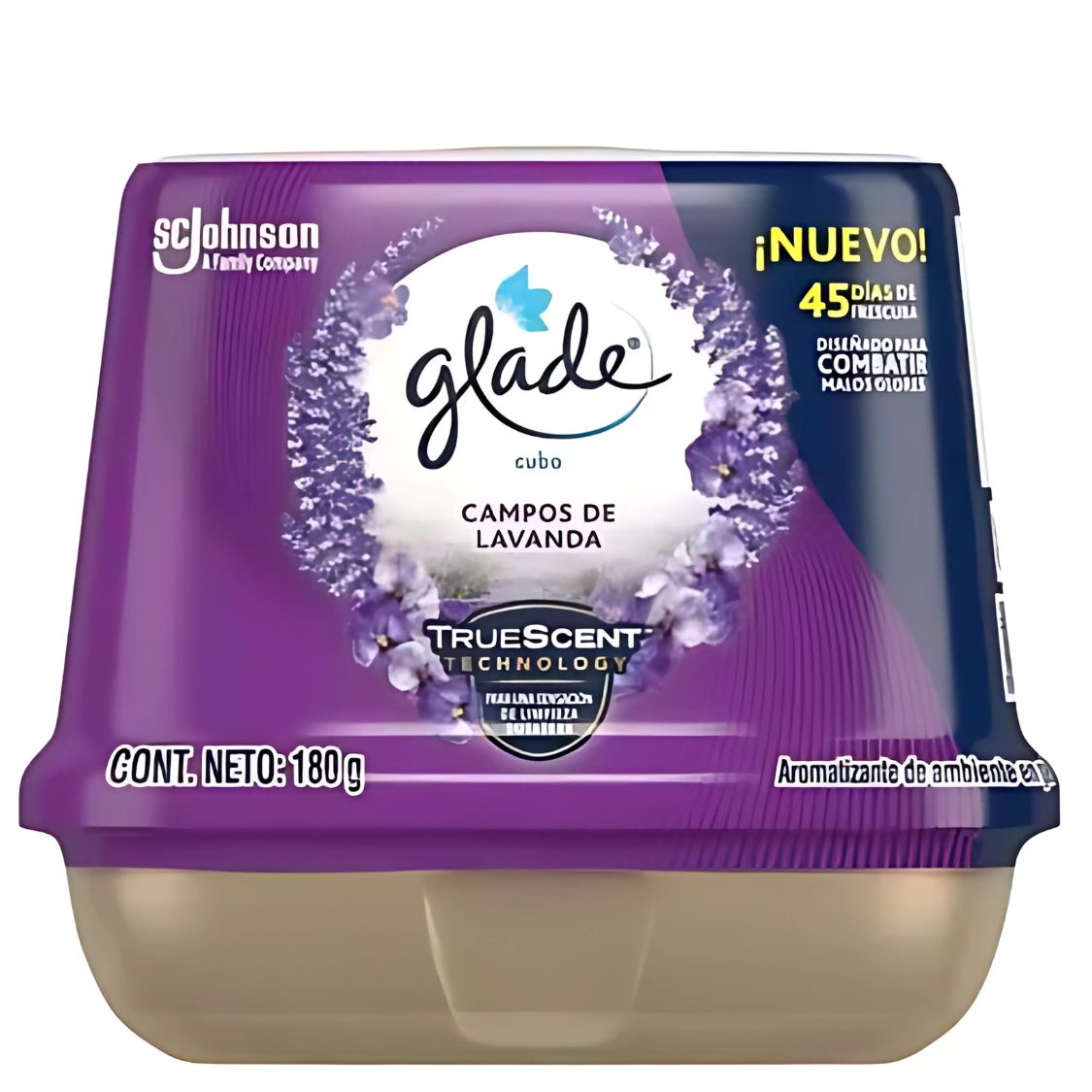 Glade Cubo En Gel Aromatizante 180 Gm