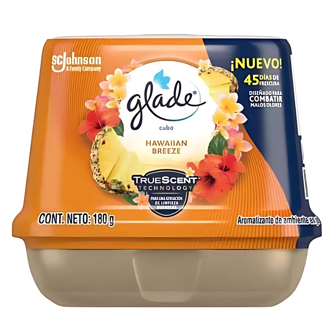 Glade Cubo En Gel Aromatizante 180 Gm