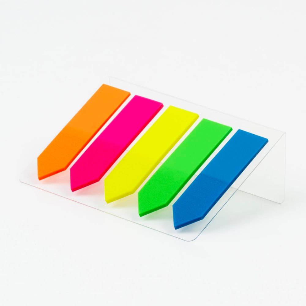 BANDERITAS ADHESIVAS REDI-TAG CON CLIP, COLORES SURTIDOS 4.5 X 1.2 CM C/125