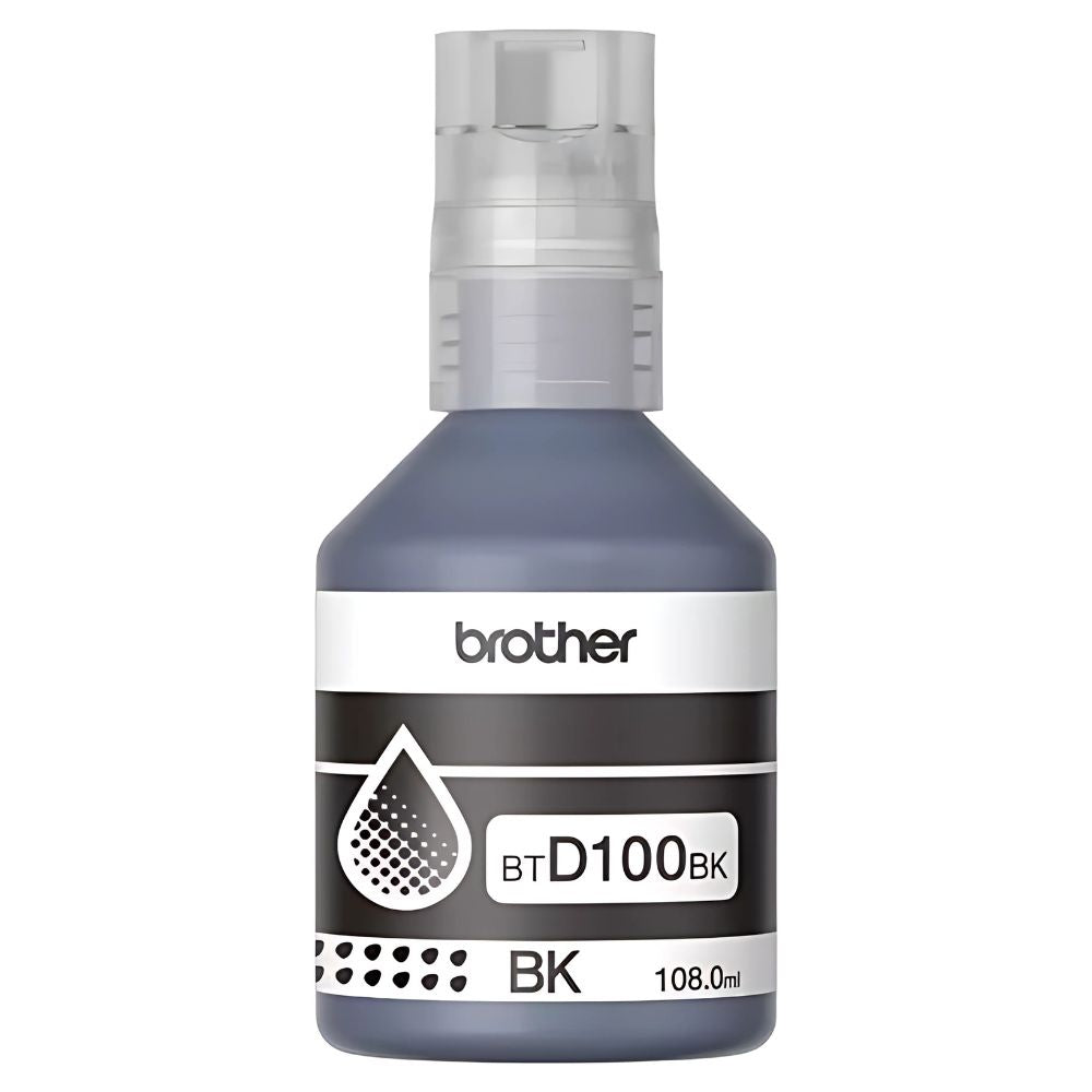 BOTELLA DE TINTA BROTHER BTD100BK