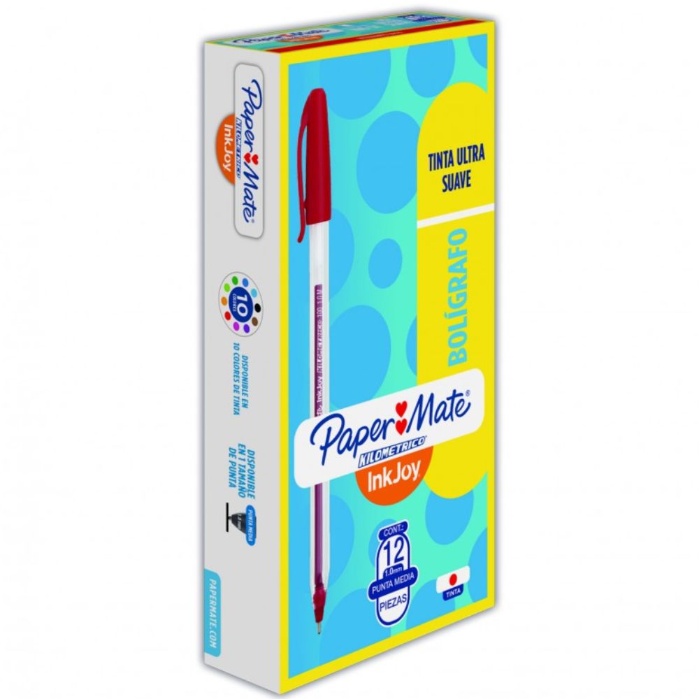 Bolígrafo St Kilométrico Punto Mediano Caja Con 12 Piezas 1.0 mm - Colmenero Shop
