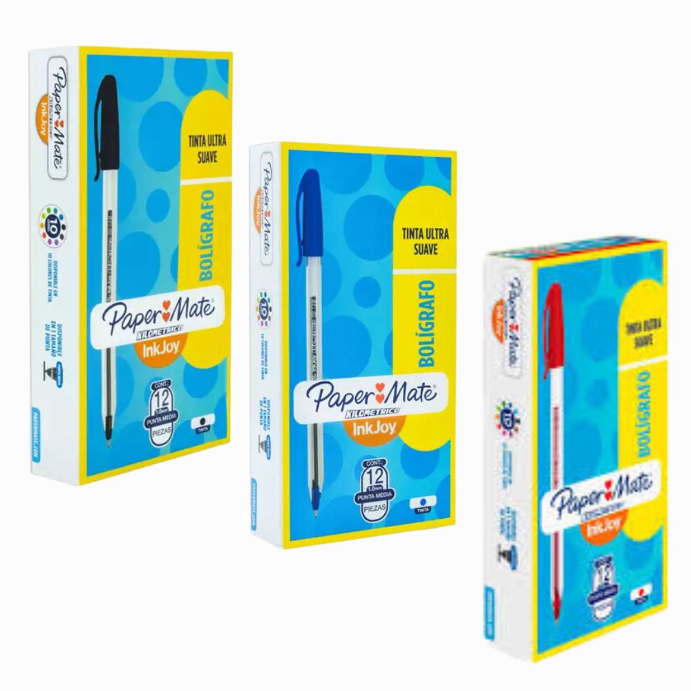 Boligrafo St Kilométrico Punto Mediano Paper Mate - Colmenero Shop