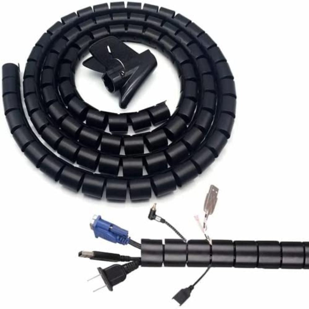 Organizador De Cable Espiral Steren 400-200 Juego