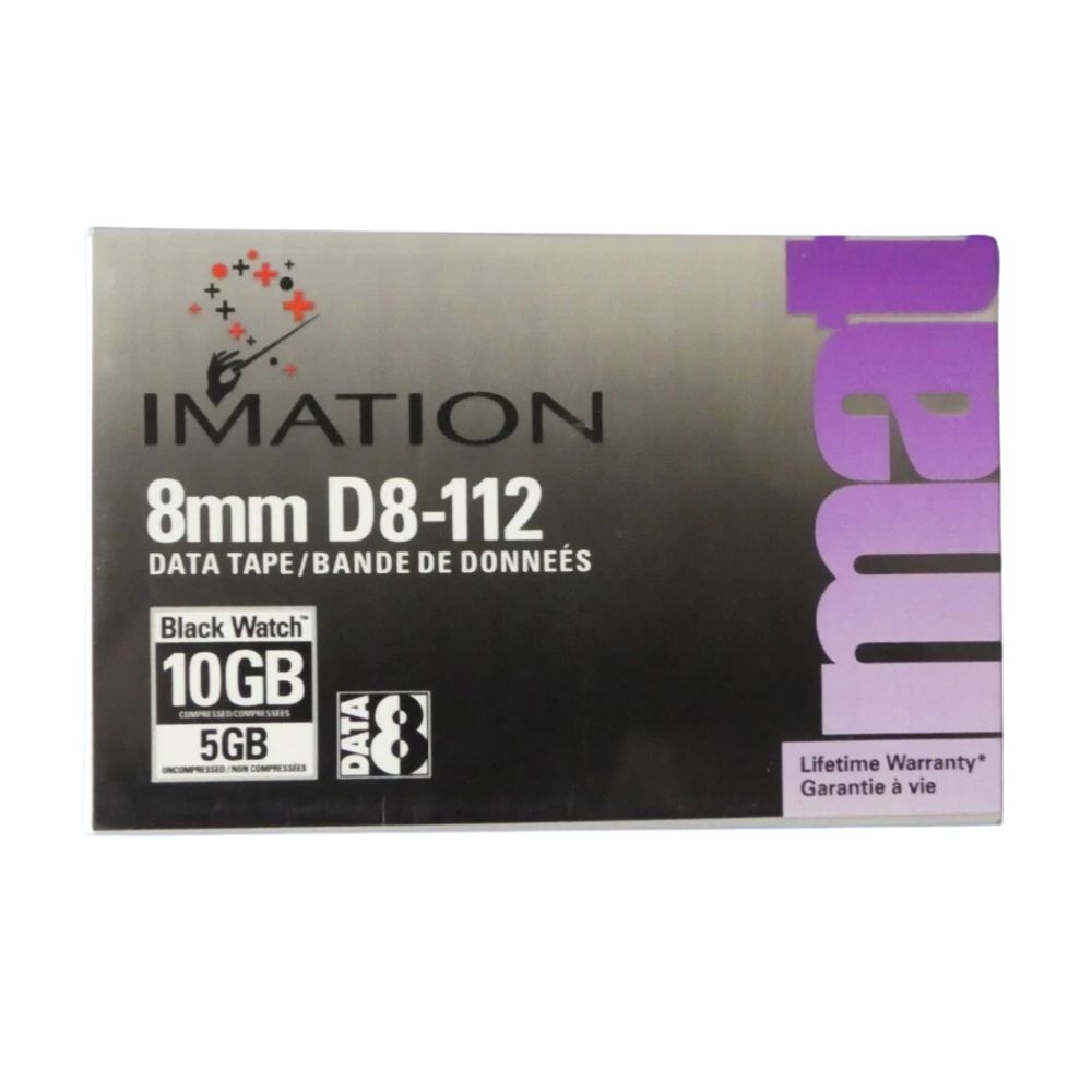 Cinta de Datos Imation D8-112 8mm 112m Nueva y Sellada | Colmenero Shop