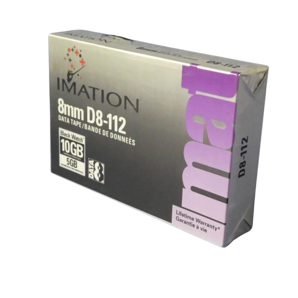 Cinta de Datos Imation D8-112 8mm 112m Nueva y Sellada | Colmenero Shop
