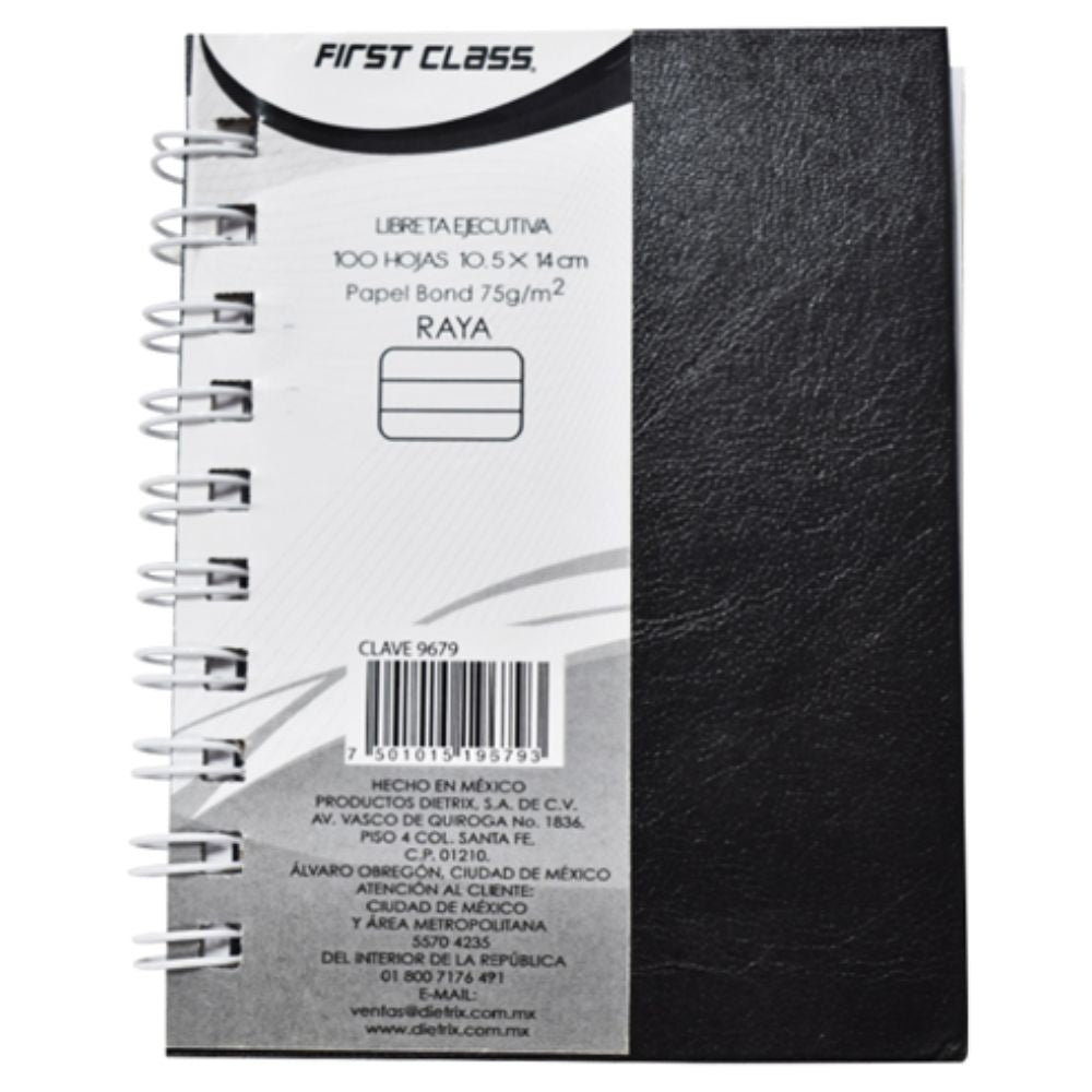 Cuaderno Engargolado Dietrix Tamaño Pocket 100 Hojas 75 Gramos Raya Nutria