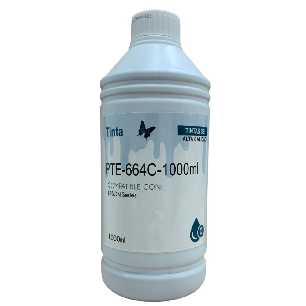 Botella De Tinta Compatible Pte-664-1000ml