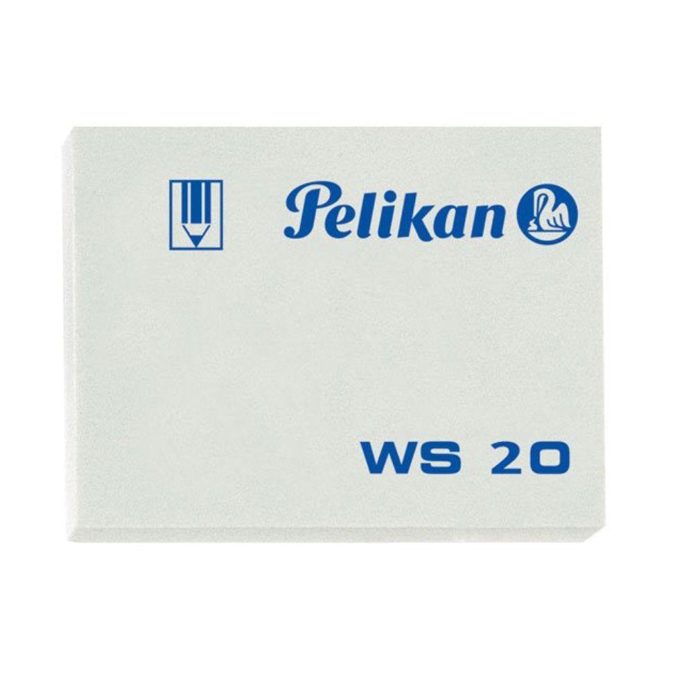 Caja de Goma blanca Pelikan WS20 c/20pz - Colmenero Shop