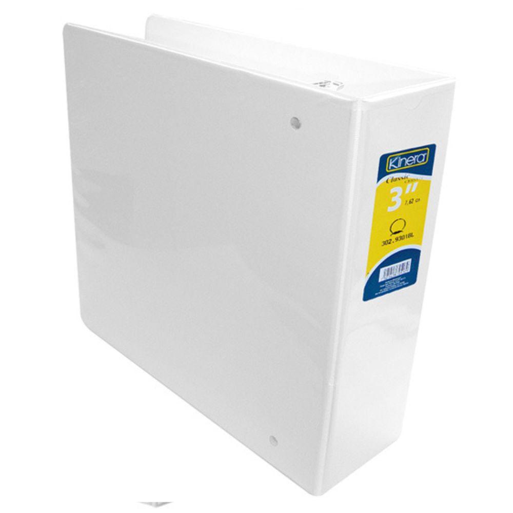 Carpeta Kinera Carta Panorámica Con Cristal 9301bl 3" - Colmenero Shop