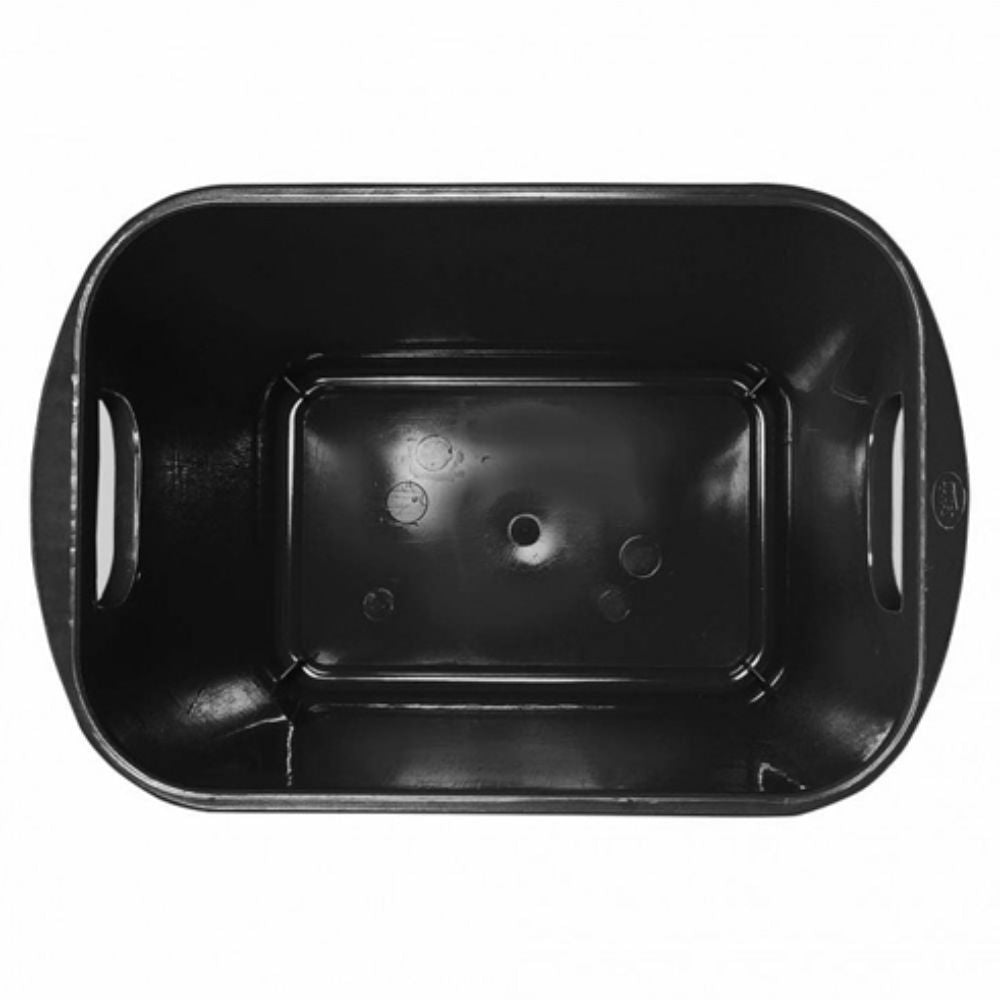 Cesto jumbo con aza Sablon color negro 8025