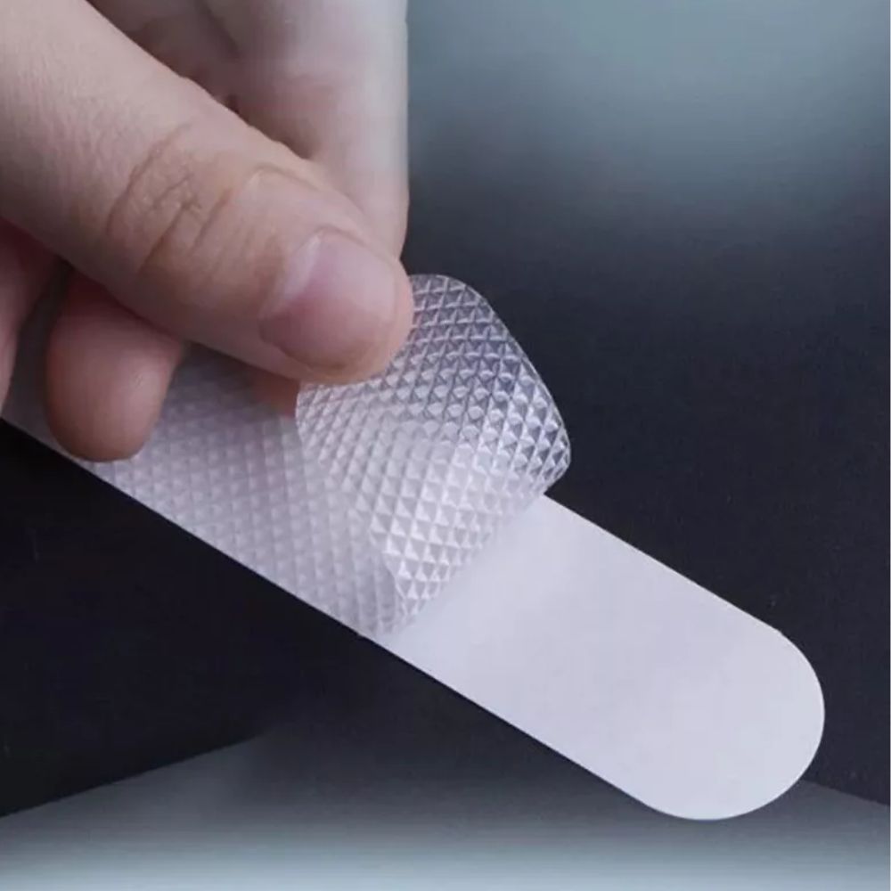 Cinta Antiderrapante Transparente Devblíster con 12 Tiras – 2 cm x 29 cm