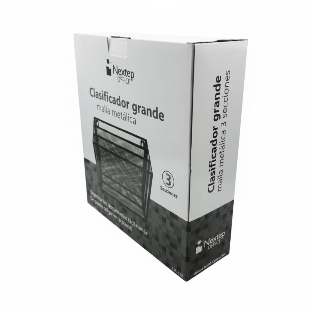 Clasificador Nextep Malla Metálica 3 Niveles Grande NE-176 - Colmenero Shop
