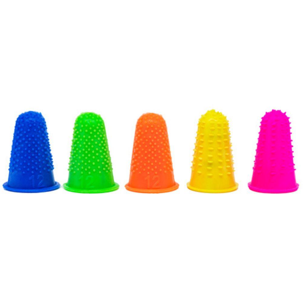 Dedal Hercules De Hule No. 11 Y 12 Colores Surtidos. Bolsa Con 20 Piezas - Colmenero Shop