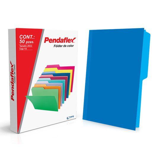 Folder Manila Pendlaflex Oficio Ceja 1/2 Caja Con 50 Pzas - Colmenero Shop