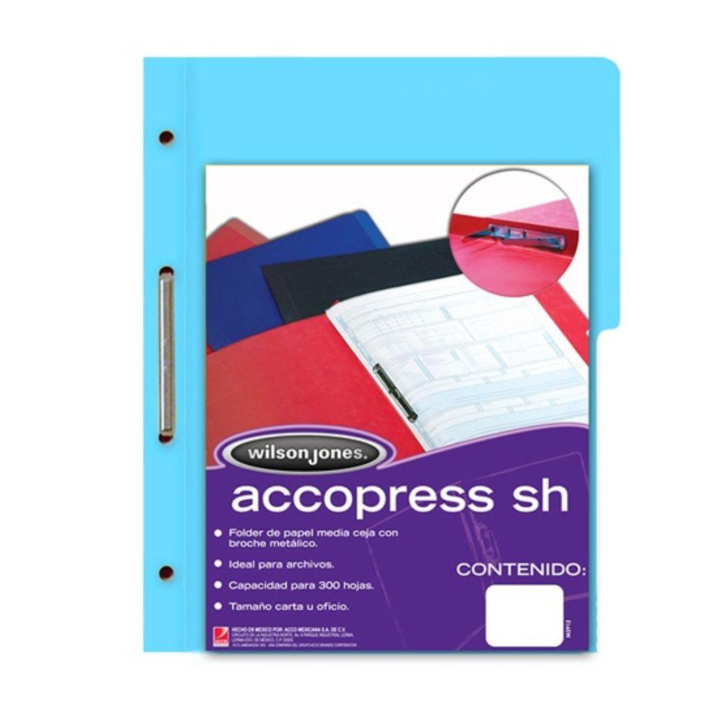 Folder Accopress Oficio Sh Acco Con Broche De 8 Cm - Colmenero Shop