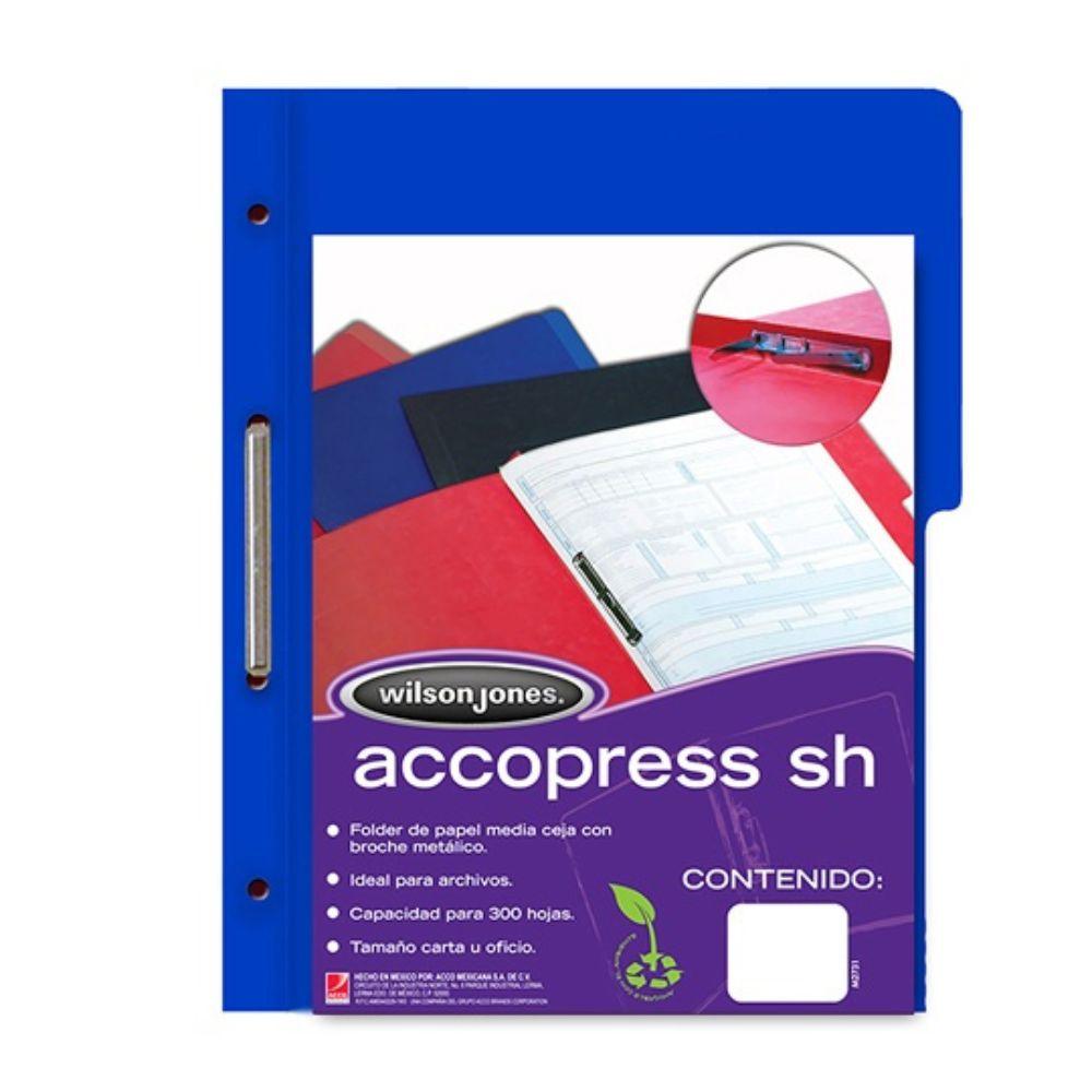 Folder Accopress Oficio Sh Acco Con Broche De 8 Cm - Colmenero Shop