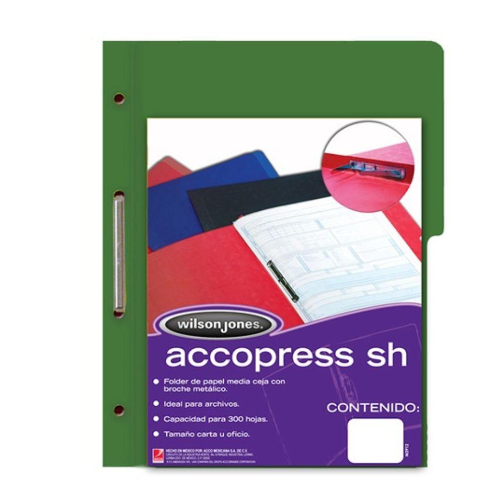 Folder Accopress Oficio Sh Acco Con Broche De 8 Cm - Colmenero Shop